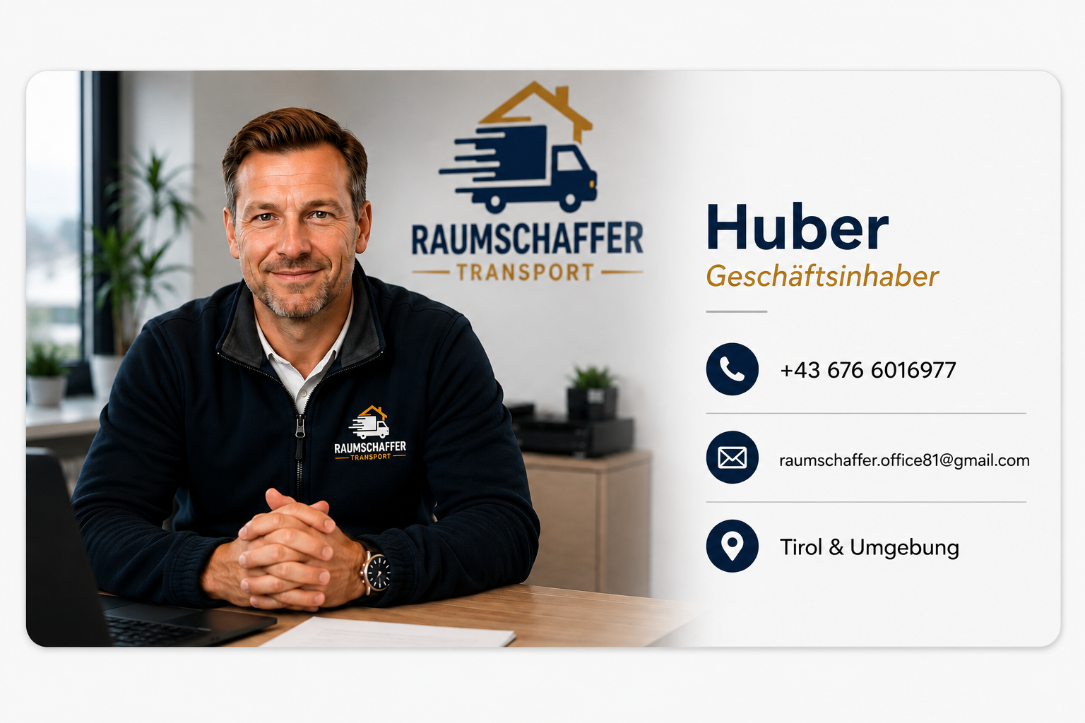 Huber - Geschäftsführer